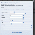 Adding a <kbd>main_news</kbd> block