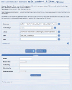 A refined filter form