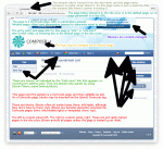 This is a detailed annotated diagram that explains Composr site structure