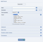 Adding a forum