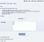 Editing the Wiki+ tree