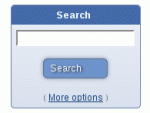 The search block for use in panels (different to the search block in the header)