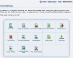 Lots of statistics types are available