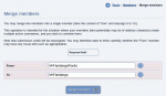 Merging members
