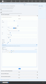 Configuring custom products via the inventory management screen