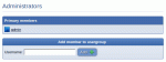 Managing a usergroup