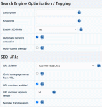 Composr SEO options