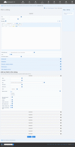 Adding a contact catalogue