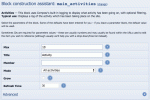 The <kbd>main_activity_feed</kbd> block in the Block construction assistant