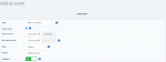 Add an event form