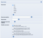 Setting recurrence details (1)