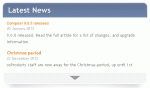 Upgrade link is found in composr.app news posts