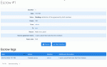 An escrow in progress between two members