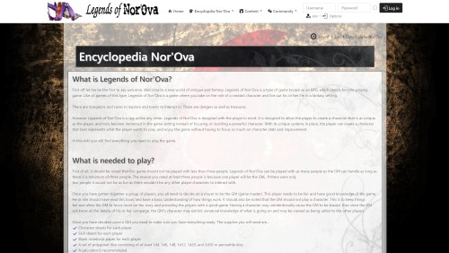 Legends of Nor'Ova