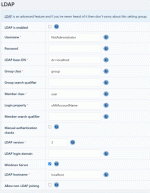 Configuring LDAP support